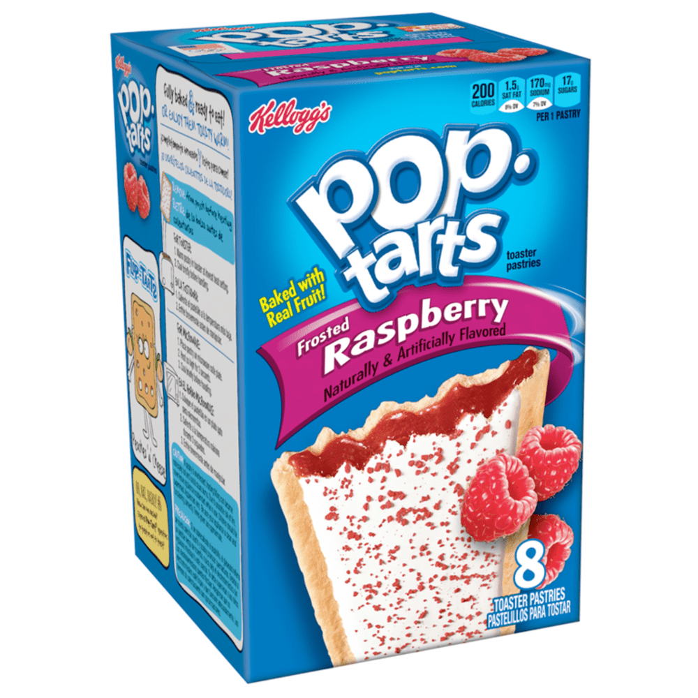 Kellogg's Pop Tarts Glassati Lampone Grande