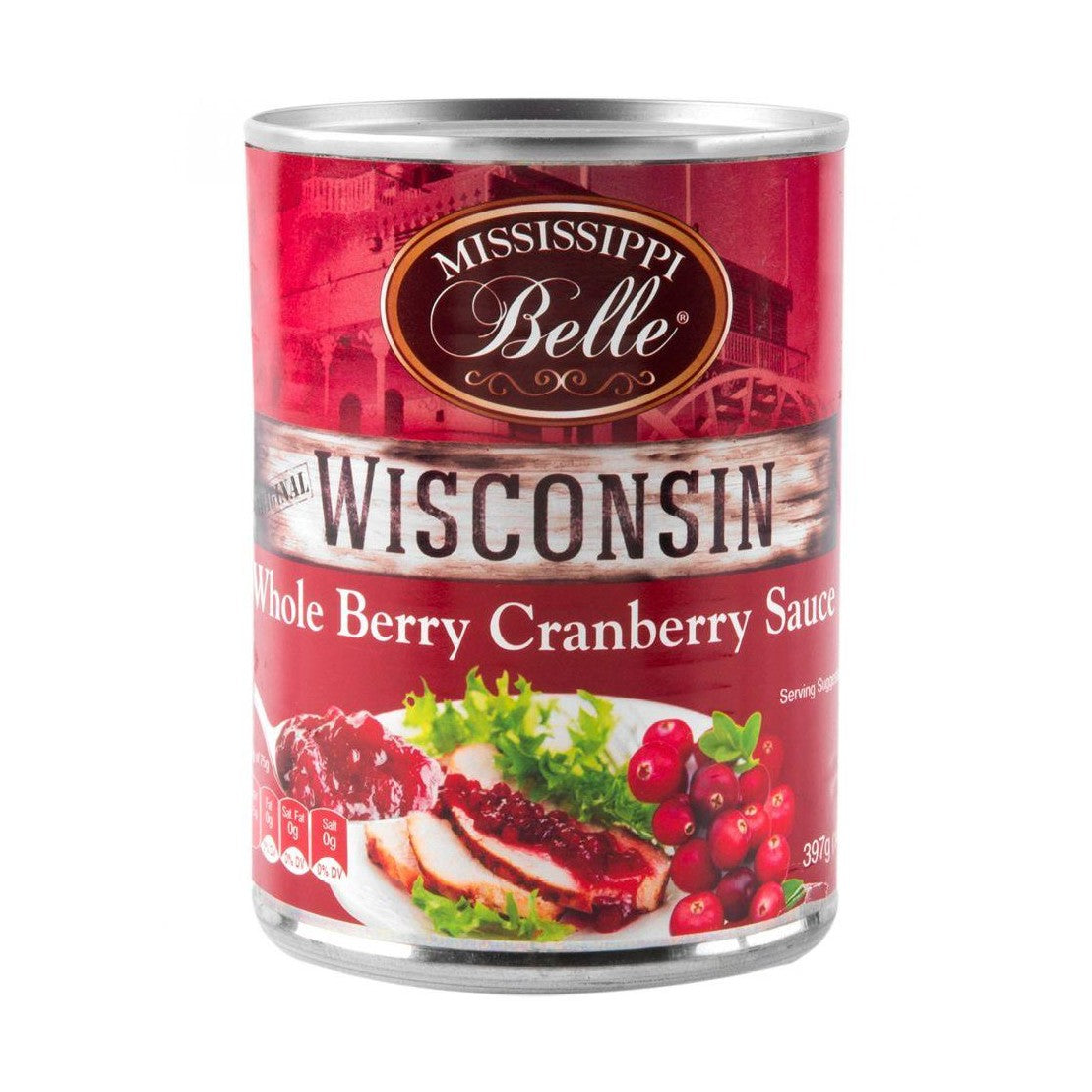 Mississippi Belle Salsa Gelificata Wisconsin Berry Mirtillo Rosso