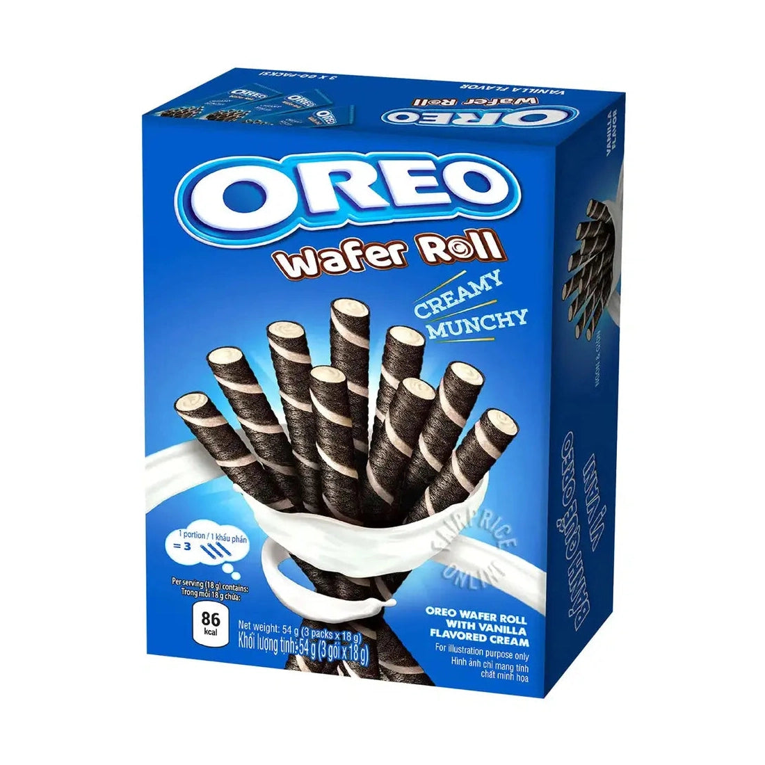 Oreo Wafer Roll Vaniglia