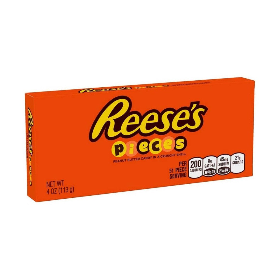 Reese's Pieces Guscio Croccante al Burro di Arachidi Scatola