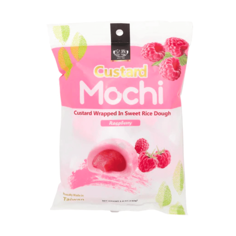 Royal Family Custard Mochi Lampone