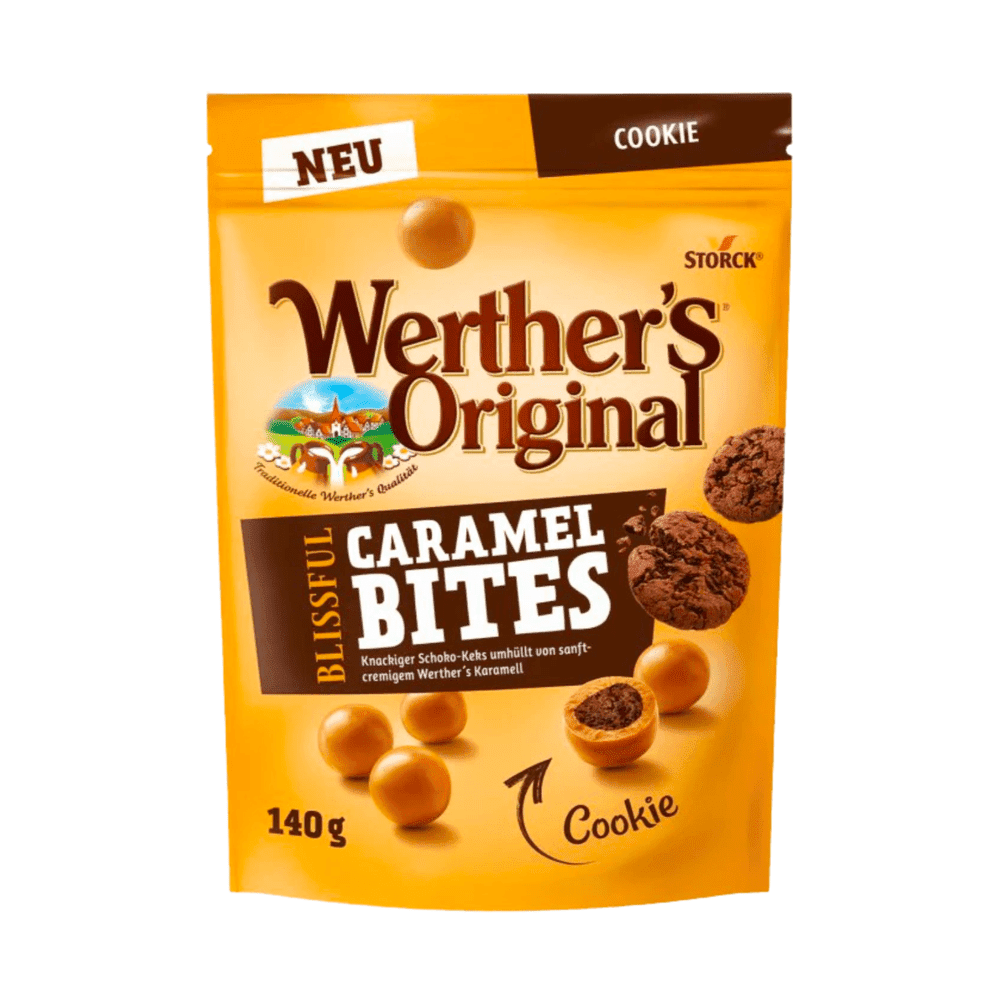 Werther's Original Bocconcini di Caramello Felice Biscotto