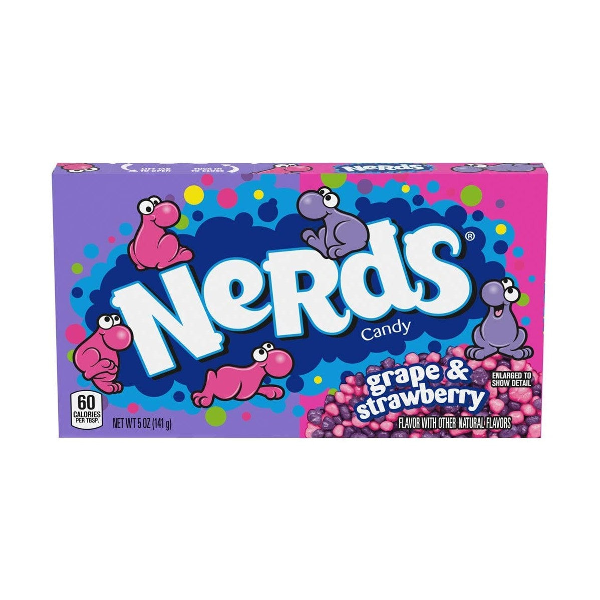 Wonka Nerds Caramelle Uva Fragola Scatola